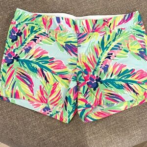 Lilly Pulitzer Vibrant Tropical Print Shorts